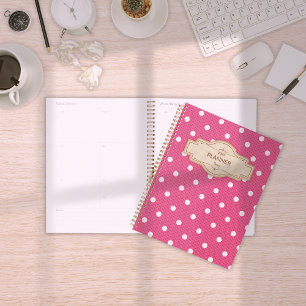 Agenda Vermelho Dotty Delight
