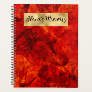 Agenda Vermelho, Preto e Dourado