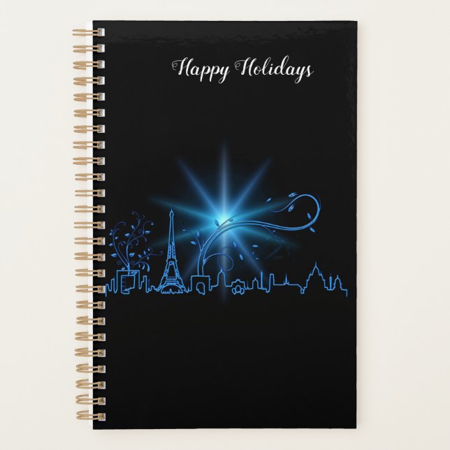 Agenda Véspera de Ano Novo em Paris (Frente)