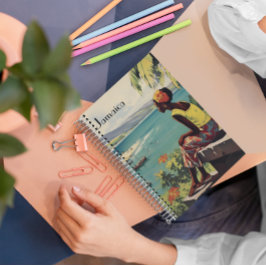 Agenda Viagens vintage Poster jamaicana
