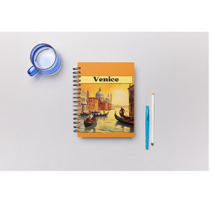 Agenda Viagens vintage Veneza, Itália