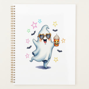 Agenda Vibrações de Halloween de Fantasmas Fixe