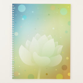 Agenda Vibrant Lotus Hardcover Planner
