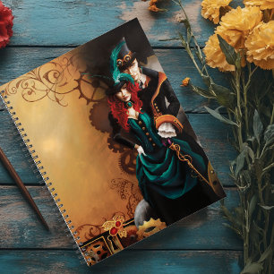 Agenda Victorian Steampunk Couple