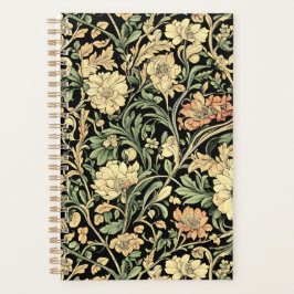 Agenda Victorian-style floral pattern 