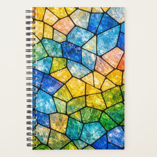 Agenda Vidro colorido (Frente)