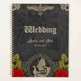 Agenda Viking a charme místico com nós Celtas elegantes.