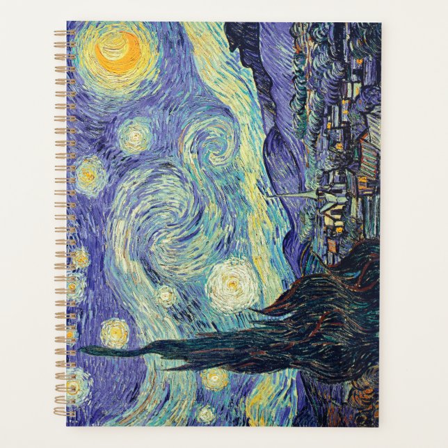 Agenda Vincent Van Gogh A Noite Estrelada (Frente)