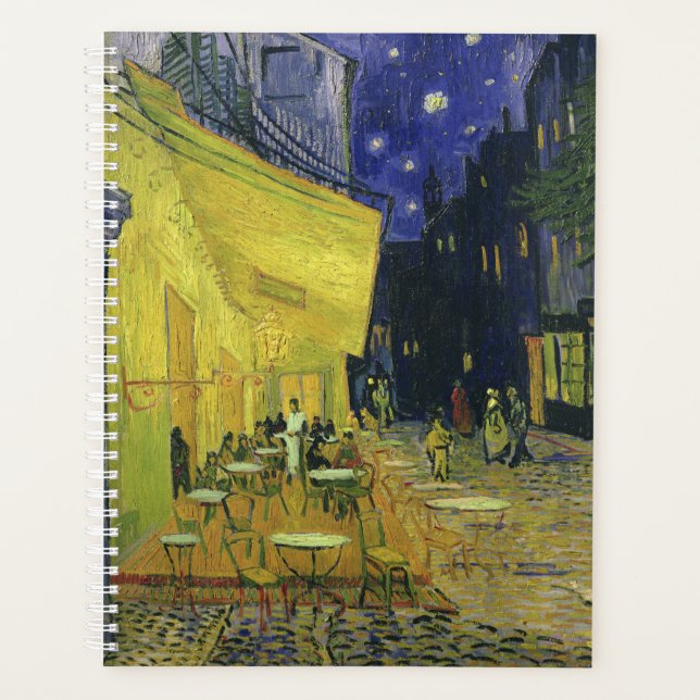 Agenda Vincent van Gogh - Cafe Terrace à Noite (Frente)