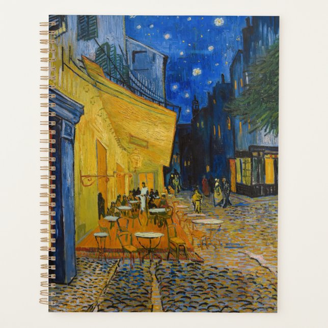 Agenda Vincent van Gogh - Cafe Terrace à Noite (Frente)