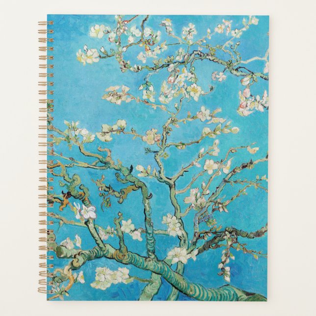 Agenda Vincent van Gogh - Flor de Amendoeira (Frente)