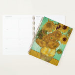Agenda Vincent van Gogh | Girassóis, 1888<br><div class="desc">Girassóis,  1888 | por Vincent van Gogh | Art Location: Neue Pinakothek,  Munique,  Alemanha | Artista neerlandês | Número de recolha de imagens: BAL20294</div>