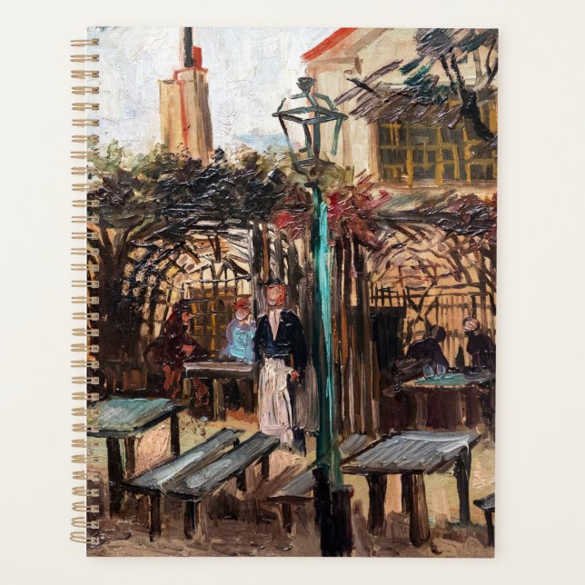 Agenda Vincent Van Gogh - La Guinguette em Montmartre (Frente)