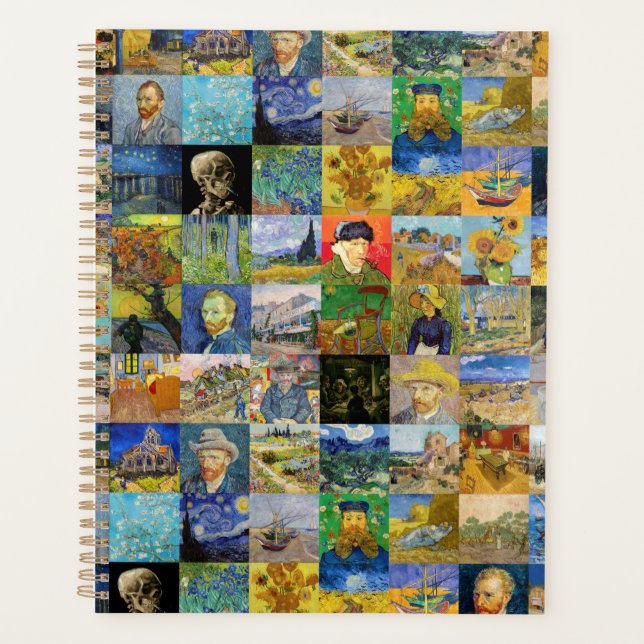 Agenda Vincent van Gogh - Masterworks Mosaic Patchwork (Frente)