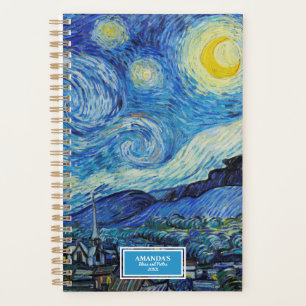 Agenda Vincent van Gogh, pintura do Starry Nigh