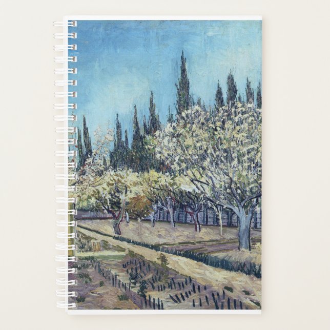 Agenda Vincent van Gogh - Pomar em Blossom (Frente)