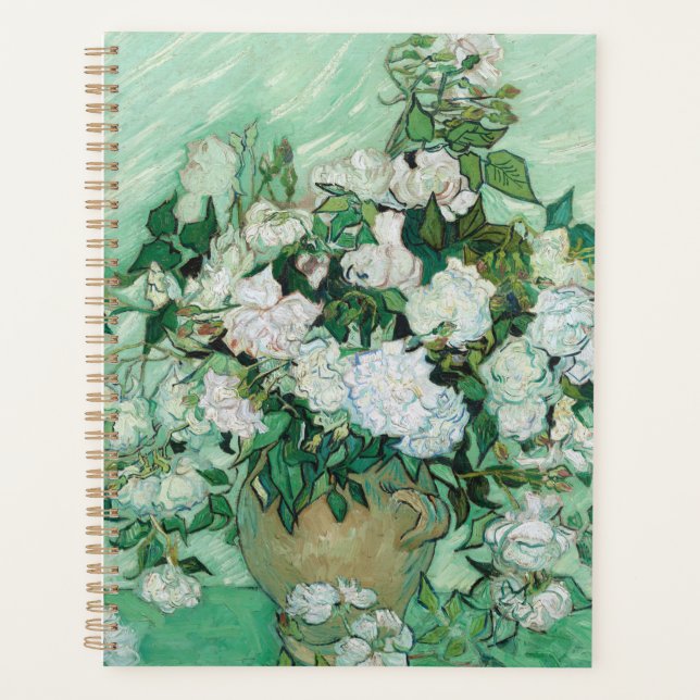 Agenda Vincent van Gogh - Rosas (Frente)