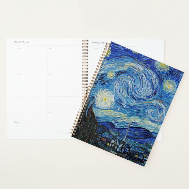 Agenda Vincent van Gogh, Starry Night (Exibição)