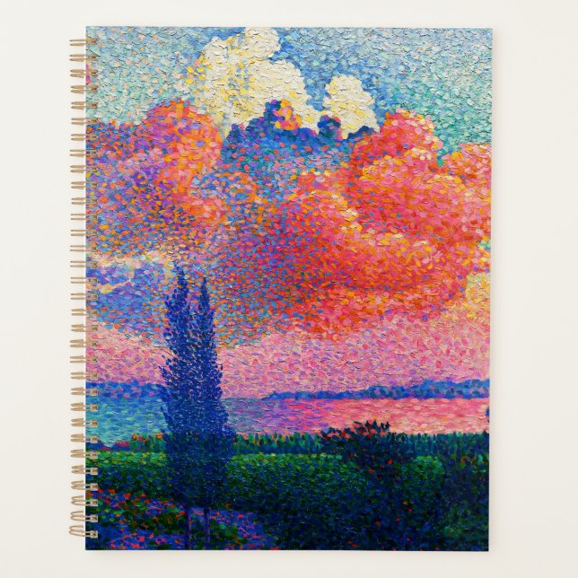 Agenda Vintage A Nuvem Rosa (1896) (Frente)