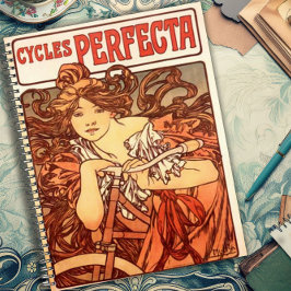 Agenda Vintage Art Nouveau Poster Design