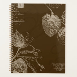 Agenda Vintage Autumn Leaves