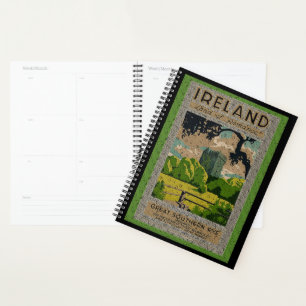 Agenda Vintage Blarney Castle Poster de viagens