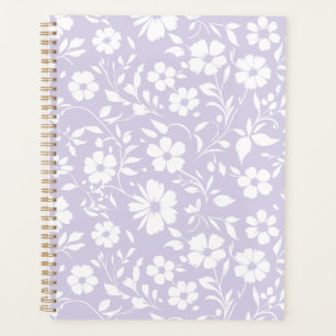 Agenda Vintage Bloom Neutro - Lavanda Desbotada