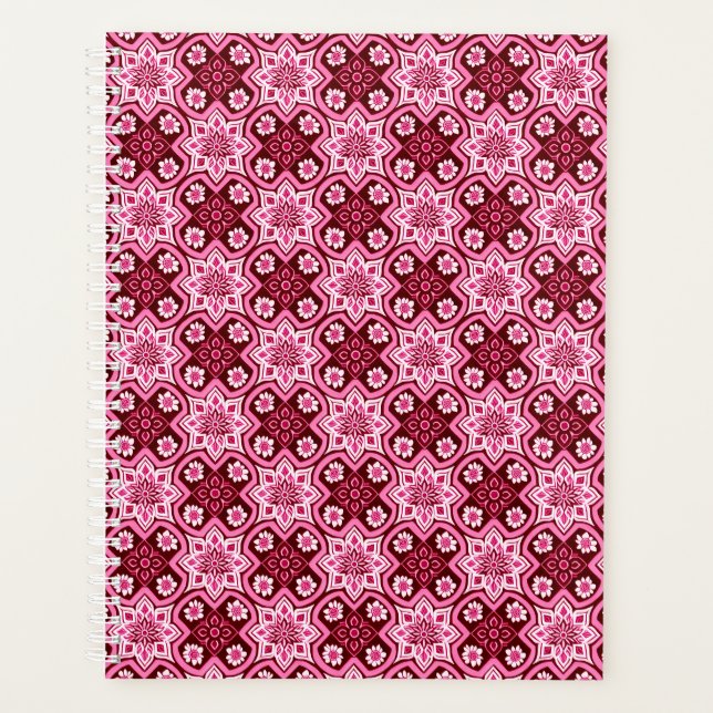 Agenda Vintage Boho Chic Floral (Frente)