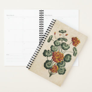 Agenda Vintage Botânica, Vestidos Florais Duplos