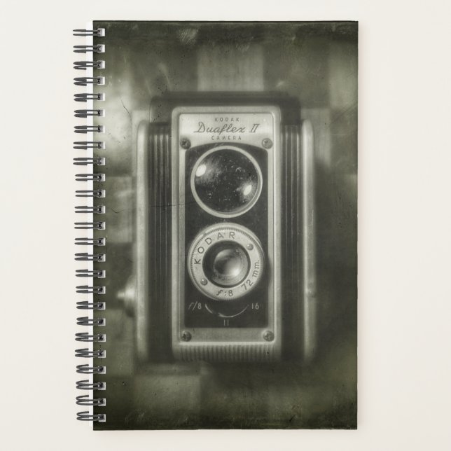 Agenda Vintage Camera Planner (Frente)