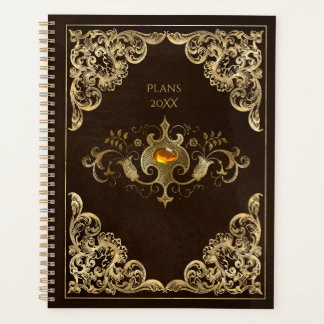 Agenda Vintage Dark Academia Book Cobrir