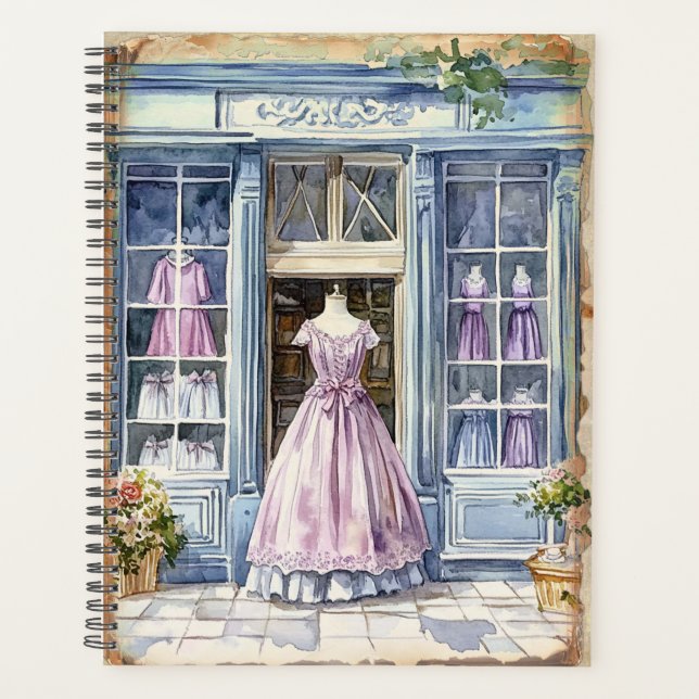 Agenda Vintage Dark Gothic (Frente)