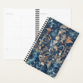 Agenda Vintage emerald semanal como presente