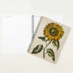 Agenda Vintage Floral Botânico