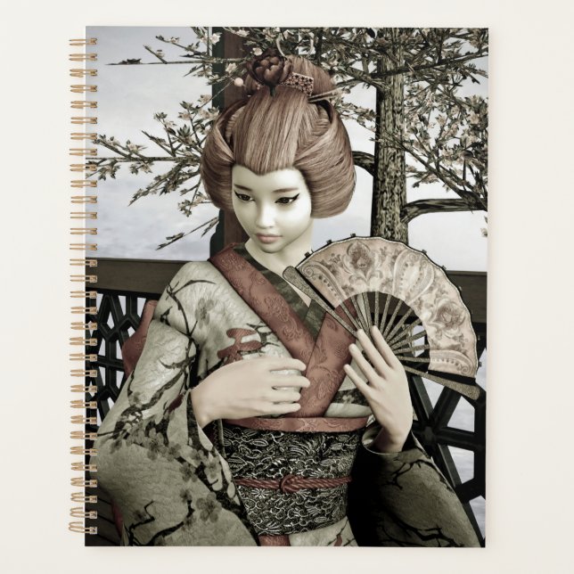 Agenda Vintage Geisha (Frente)
