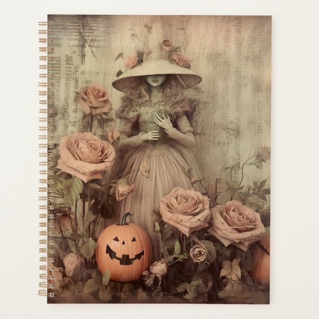Agenda Vintage Halloween Witchcraft (9) (Frente)