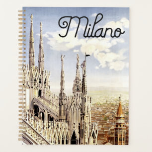 Agenda Vintage Itália Milan Planner