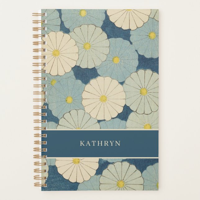 Agenda Vintage Japonês Art (Frente)