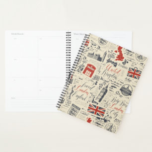 Agenda Vintage London Planner