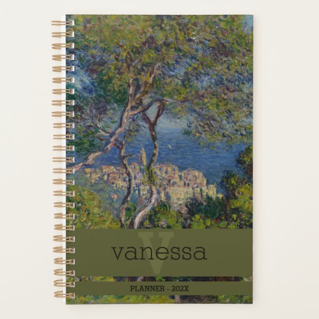 Agenda Vintage Monet Planner (Frente)