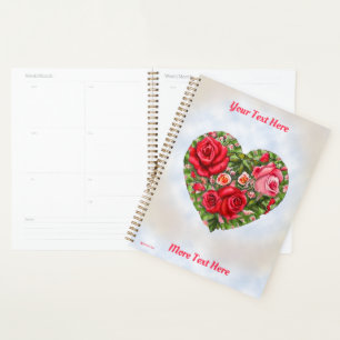 Agenda Vintage Rosa Heart