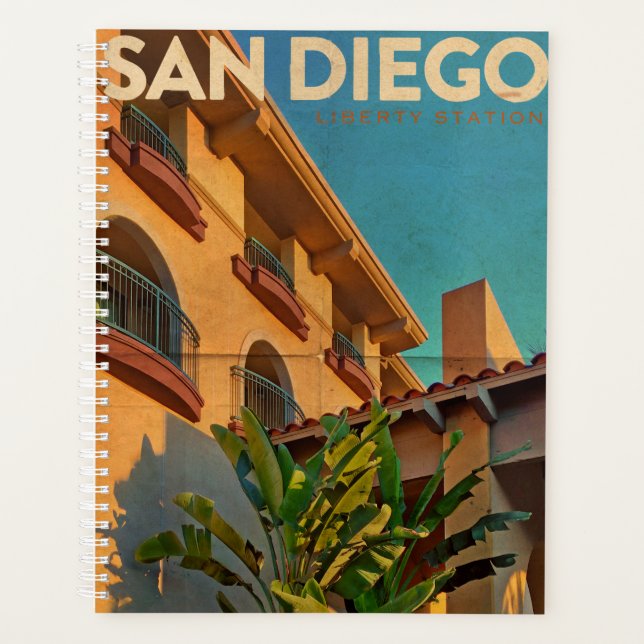 Agenda Vintage San Diego Personal Planner (Frente)