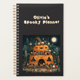 Agenda Vintage Spooky Season Pumpkin House Halloween