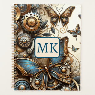 Agenda Vintage Steampunk Butterflies