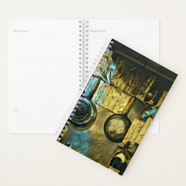 Agenda Vintage Sushi Trabalho de arte (Exibição)