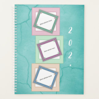 Agenda Vintage Teal Year Planner