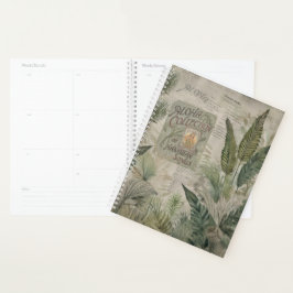 Agenda Vintage Tropicals: Hawaii Aloha Planner
