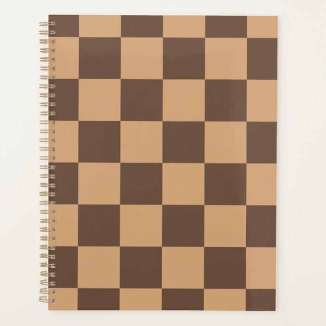 Agenda Vintage verificada em braçadeiras quentes (Frente)