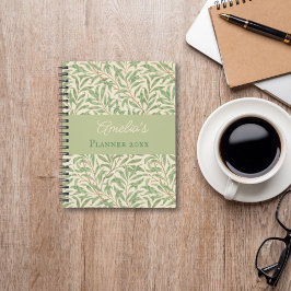 Agenda Vintage William Morris Willow Bough Yarly Não Atua