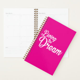Agenda Vivendo O Sonho Motivacional Inspiracional